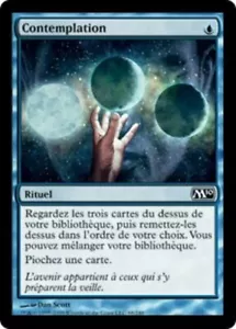 Contemplation VF Français - French Ponder - M10/M12 - Magic Mtg - Picture 1 of 1