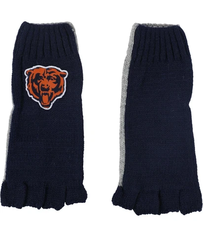 G-III Sports Womens Chicago Bears Gloves, Blue, One Size Cover