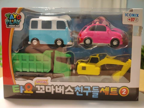 [TAYO] The Little Bus Friends Special Set V2 Toy Cars Korean Product Cover