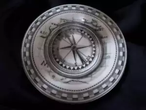 Bussola nautica vintage fetta di vita quattro piatti insalata 222 quinto - Foto 1 di 3