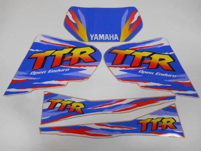 CALCOMANÍAS GRÁFICAS TANQUE ENDURO ABIERTO YAMAHA TTR250 TT-R 250 TTR 250 TT250R TT 250R  Foto 1 de 4