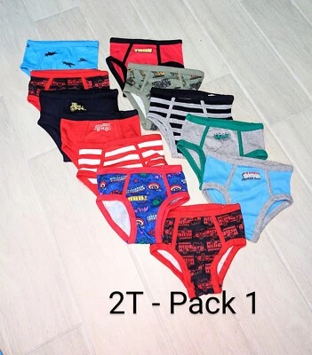 GAP NWOT BOYS UNDERWEAR Super soft comfy kids underwear SIZE:2T,4T "PICK A PACK" - Image 1 of 4