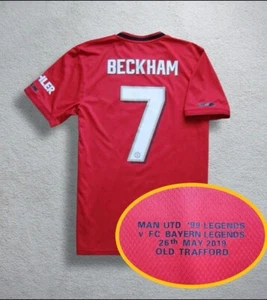 2019 Manchester United BECKHAM Fußball Trikot Football Shirt ***AUTHENTIC*** - Bild 1 von 18