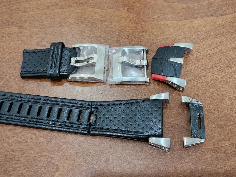 Correa genuina Seiko Sportura Kinetic 7L22-0AM0 defectuosa para pieza o modificación Foto 1 de 1