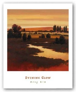 Stampa artistica Evening Glow Dong Kim 32x32 - Foto 1 di 1