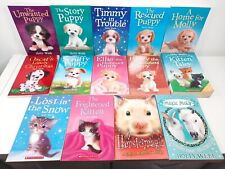 Bulk Lot of Puppy tales & Kitten tales bundle kids Pony Holly Webb FREE POST