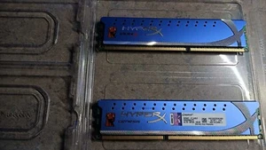 Kingston HYPERX 4GB kit 2x2GB DDR3 1600mhz KHX1600C9D3K2/4GX GAMING RAM DIMM - Picture 1 of 1