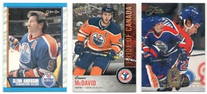 1989 OPC Glen Anderson | Connor McDavid NHCD | Kravchuk Flair | Oilers Lot x3 - Bild 1 von 3