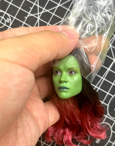 Hot Toys HT 1/6 Gamora Head Sculpt Figure Collectible Guardians of the Galaxy Cover