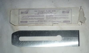 Stanley Nr. 3 Flugzeug Eisen/Klinge! 3/4 Zoll Made in England Neu aus altem Lagerbestand - Bild 1 von 2