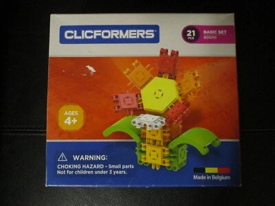 CLICFORMERS 21 ШТ. БАЗОВЫЙ НАБОР #801010 - Изображение 1 из 3