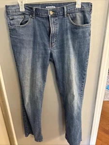 Sonoma Lifestyle Relaxed Fit Denim Jeans Blue Men's Sz 38x30 - Picture 1 of 3