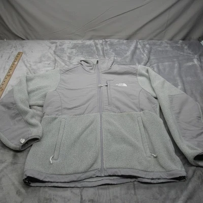 The North Face Jacket Women Large White Denali Fleece Polartec Full Zip Hike Y2K - Image 1 of 4