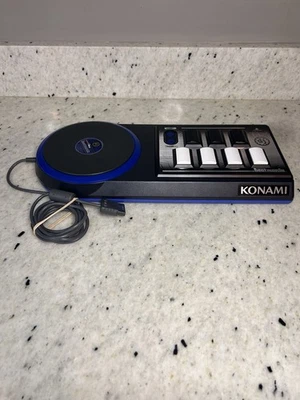 Konami Beatmania IIDX Turntable Dedicated Controller 25047-CON PS2 - Tested - Image 1 of 4