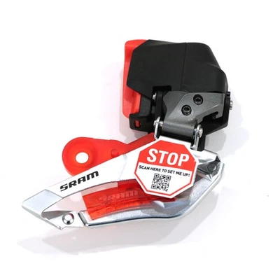 SRAM Rival eTap AXS Wide Front Derailleur, 2x12-Speed, Braze-On, D1, No Battery - Image 1 of 4