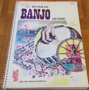 Bluegrass Banjo Neil Griffin Oak Publications 1976 Musikunterricht Buch Technik - Bild 1 von 12