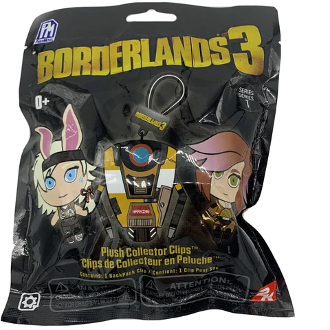 ✅ Borderlands 3 Plush Collectors Clips  Gearbox 2019 Fun Toy Collectables Cover