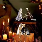 Bridegroom Human Skeleton Posable Haunted House Decorations  Halloween