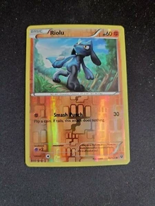 Riolu - 2016 Pokémon Fates Collide Reverse Holo #46/124 - FREE SHIPPING - NM - Picture 1 of 2