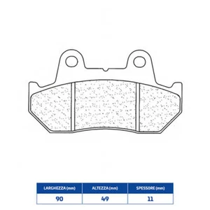 SINTERED BRAKE PADS for Honda 450 CMX C REBEL 1986-1988 - Picture 1 of 1