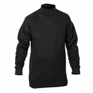 ELBECO MENS K8000 FLEXTECH BASE LAYER MOCK TURTLENECK MOCK NECK BLACK MEDIUM - Picture 1 of 1