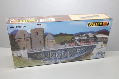 Faller 120496 Kit De Construction Pont En Poitrine Échelle H0 OVP - Photo 1/2