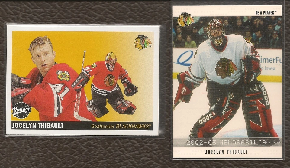 Jocelyn Thibault 2002-03 Be A Player #75 Chicago Blackhawks - Image 1 of 1