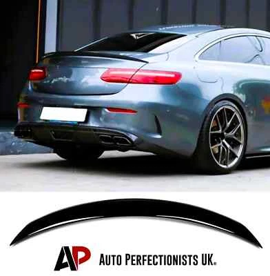 AUTO PERFECTIONISTS UK Mercedes E Class Coupe C238 W213 Rear Gloss Black Boot Spoiler Wing 16 - 23