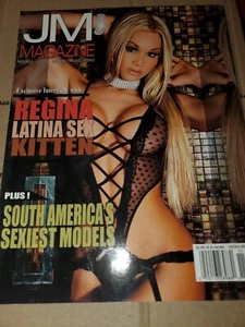 JM MODELS MAGAZINE REGINA LATINA KITTEN SEXY BIKINI Models HOT RARE OOP FHM🔥 - Picture 1 of 8