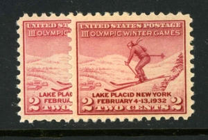716 Variety Mint Lake Placid Ski Olympics Carmine Lake Shade NH 3L22 74 - Picture 1 of 4