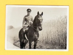 "Polizei Hauptmann zu Pferd" 1933-Original Vintage Photo Abzug 6x9 cm. - Picture 1 of 1