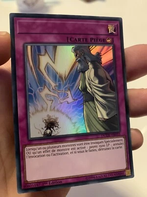 Yugioh Solemn Strike Dude-en055 Ultra Rare French misprint hot! - Image 1 of 4