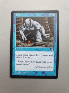 Sift , MTG Stronghold (1998). Common Blue Sorcery NM - Picture 1 of 2