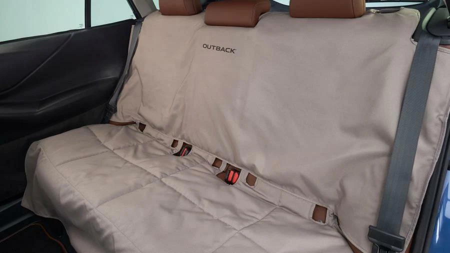 2020-2025 Subaru OUTBACK Pet Padded Rear Bench Seat Cover F411SAN020 Genuine OEM - Image 1 of 1