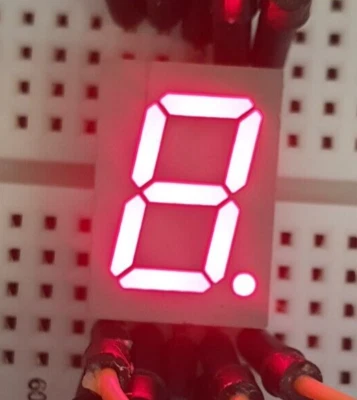 Lite-On LTS-546AWC 7 Segmet LED-Anzeigen und Zubehör Red, Low Current 3750 ucd - Bild 1 von 4