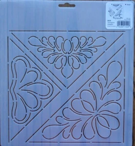 Plantilla Acolchado Diseños Triangulares EK20 QC Coser Edredón Puntada Plantilla CL  - Imagen 1 de 1