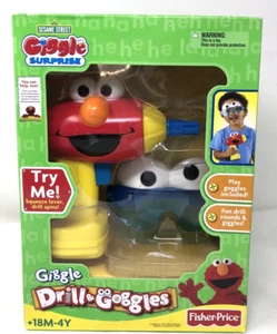 Gafas sorpresa Elmo Drill Plaza Sésamo Risita Juguete NUEVO Fisher Price - Imagen 1 de 2