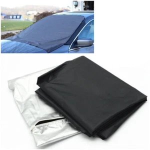 Car SUV Truck Van Windshield Cover Sun Shield Snow Frost Freeze Protector Winter - Picture 1 of 10