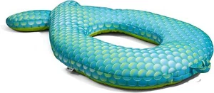 Large Polyester Magical Mermaid Style Ring Swimming Pool Party Relaxation Float - Picture 1 of 6