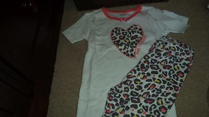 Gymboree Girl's Love to Sleep Shorts Gymmies 7 - NWT - Picture 1 of 1