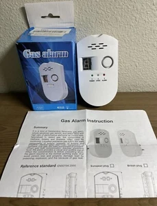 Plug In Digital Gas Detector Propane Methane Butane - Picture 1 of 3