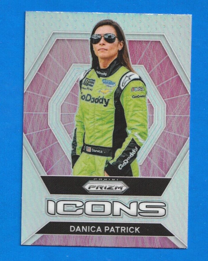 2022 Panini Prizm Racing Nascar DANICA PATRICK ICONS SILVER PRIZM #86 - Image 1 of 1