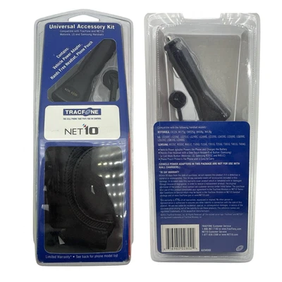 TracFone Universal Accessory Kit Car Charger Pouch for Motorola LG Samsung - Image 1 of 4