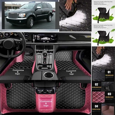 For Chrysler Aspen Car Floor Mats Carpets Cargo Liners Custom All Weather Foto 1 de 4