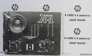 Original Canon A-1 A1 Filmkamera Bedienungsanleitung Bedienungsanleitung Anleitung SLR - Bild 1 von 15