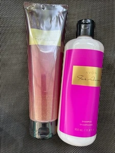 Champú y exfoliante corporal Avon Far Away NUEVO - Imagen 1 de 1