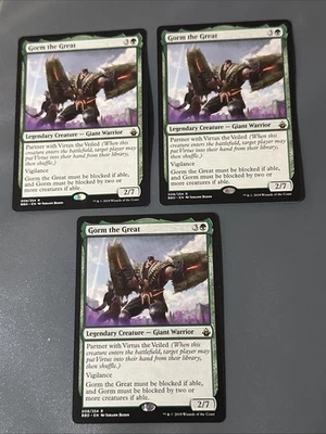 Gorm The Great X3 Battlebond NM Condition See Front/back Pics - Image 1 of 4