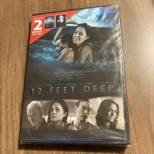 12 Feet Deep 2017 / Longest Swim 2014 / Keepsake 2008 DVD New 3 Movies - Picture 1 of 6