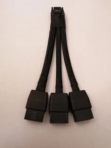 12VHPWR 16Pin(12+4) PCIE 5.0 auf 3x8Pin Power Adapter ORIGINAL NVIDIA - Bild 1 von 4