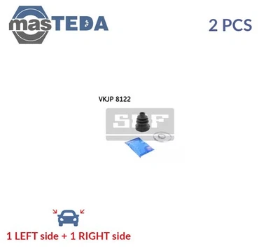 VKJP 8122 CV JOINT BOOT KIT PAIR SKF 2PCS FOR NISSAN JUKE 1.6 DIG-T 4X4 1.6L - Image 1 of 4